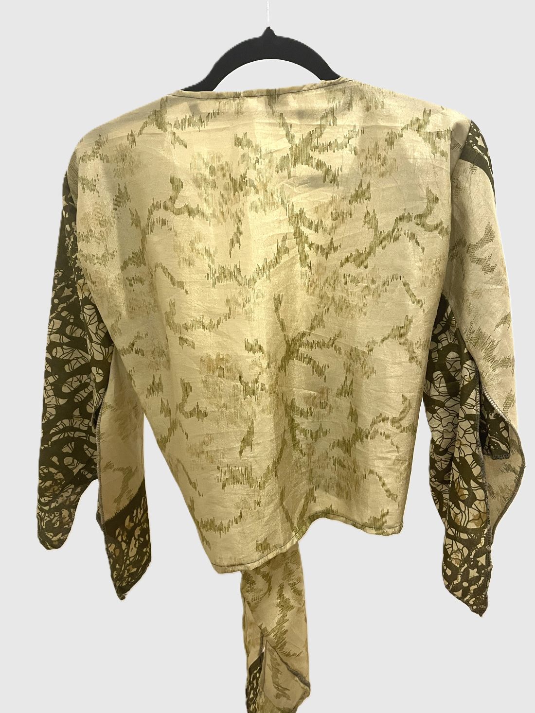 Indian Tight Top Bluse in Beige
