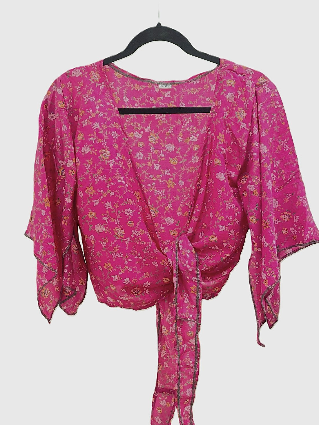 Indian Tight Top Bluse in Pink