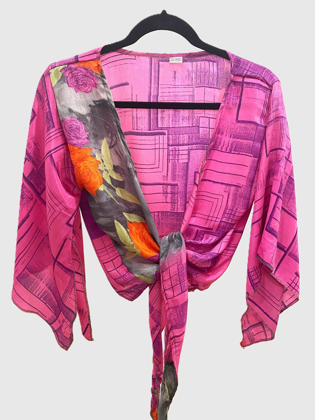 Indian Tight Top Bluse in Pink