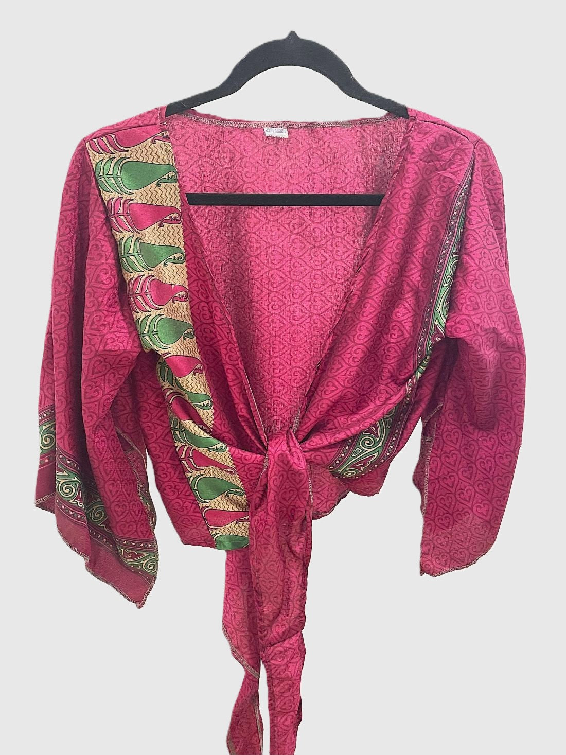 Indian Tight Top Bluse in Pink