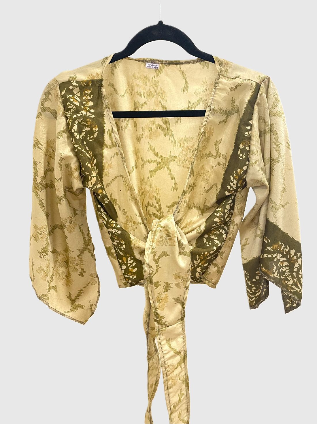 Indian Tight Top Bluse in Beige